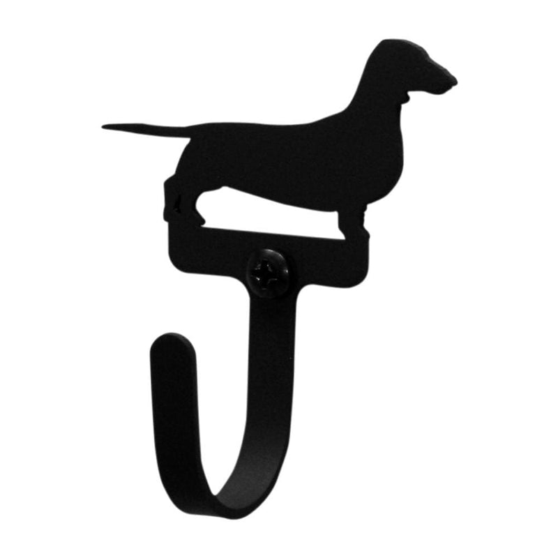 Wrought Iron Dachshund Dog Wall Hook Decorative Small coat hooks Dachshund Dog Wall Hook dachshund