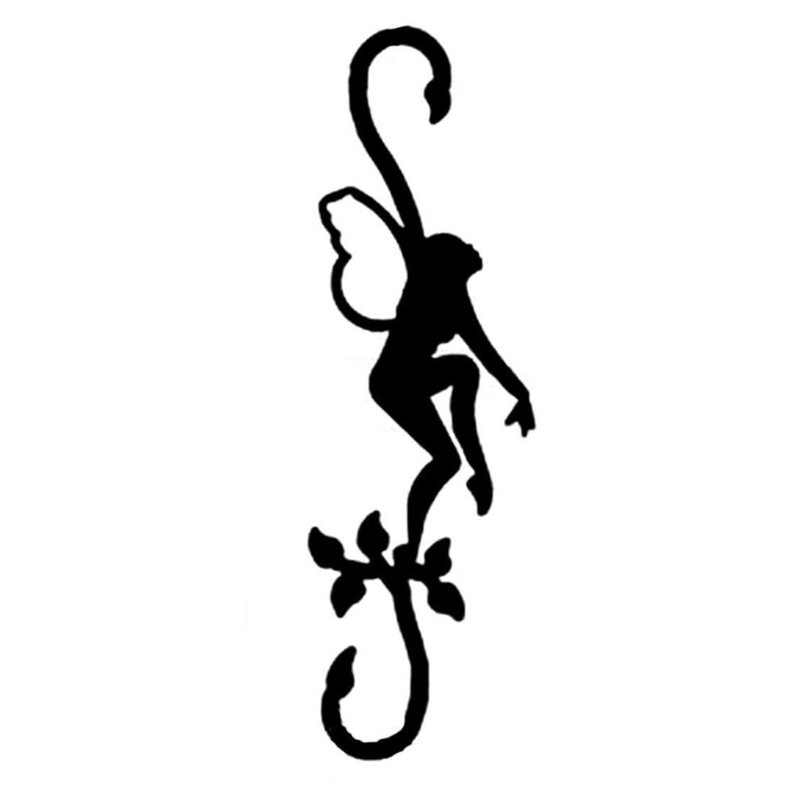 Wrought Iron Decorative Fairy S Hook garden hook hanging plant hooks plant hangers s hook wrought