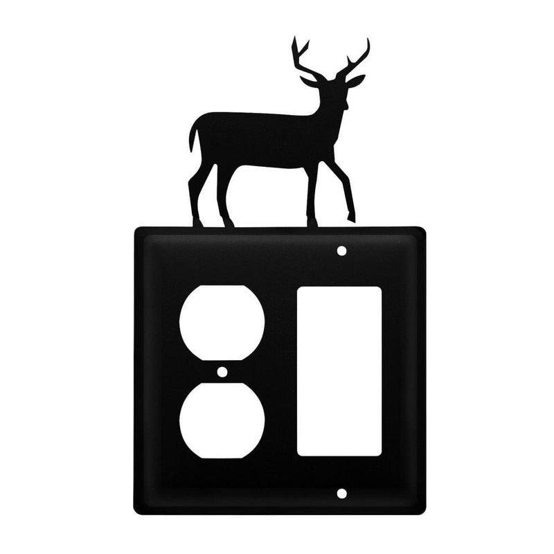 Wrought Iron Deer Outlet Cover & GFCI light switch covers lightswitch covers outlet cover switch