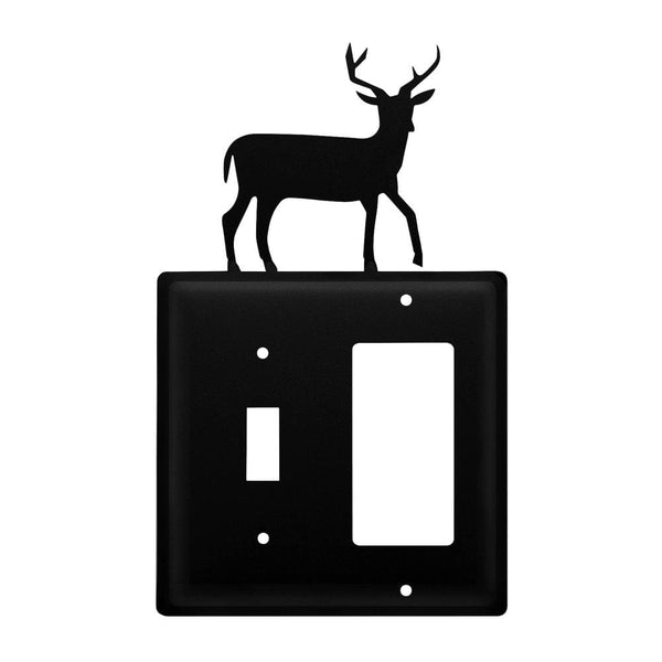 Wrought Iron Deer Switch GFCI Cover light switch covers lightswitch covers outlet cover switch