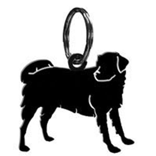 Wrought Iron Dog Keychain Key Ring dog accessories key chain key ring keychain keyrings