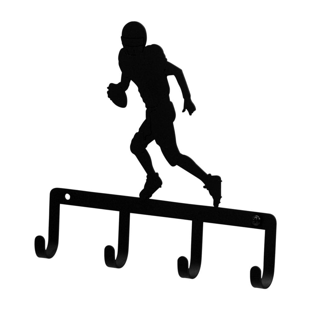Wrought Iron Metal Football Player Key Holder Key Hooks