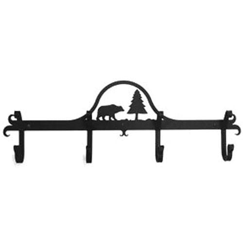 Wrought Iron Hat & Coat Rack Towel Rack Bear coat rack coat rail garment rack hat rack towel rack