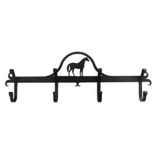 Wrought Iron Hat & Coat Rack Towel Rack Horse coat rack coat rail garment rack hat rack towel rack