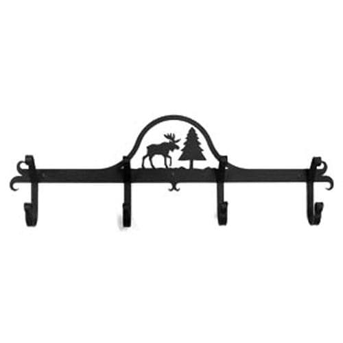 Wrought Iron Hat & Coat Rack Towel Rack Moose coat rack coat rail garment rack hat rack towel rack