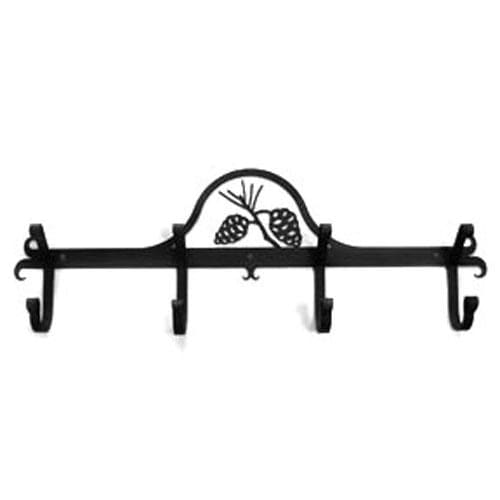 Wrought Iron Hat & Coat Rack Towel Rack Pinecone coat rack coat rail garment rack hat rack towel