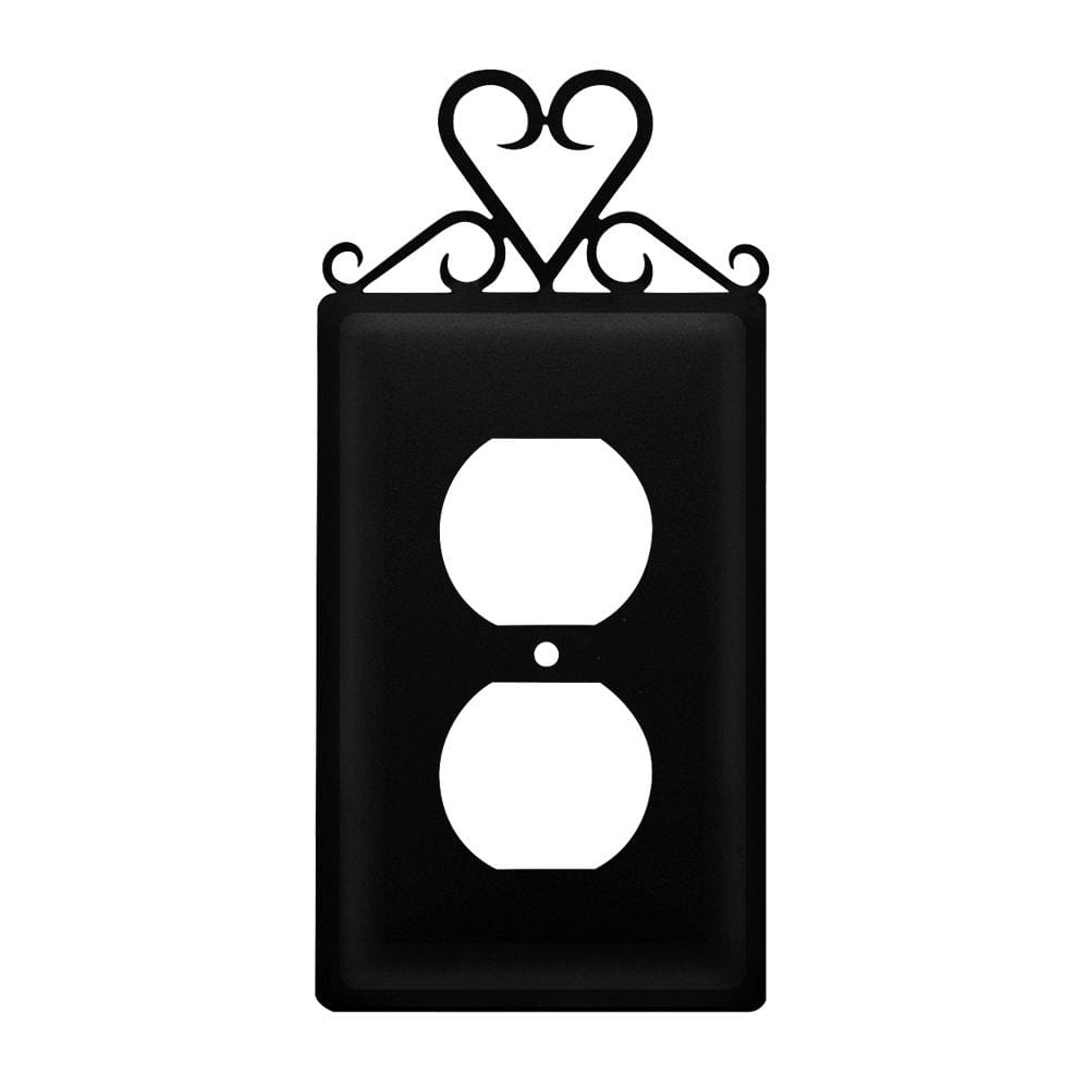 Wrought Iron Heart Outlet Cover light switch covers lightswitch covers outlet cover switch covers