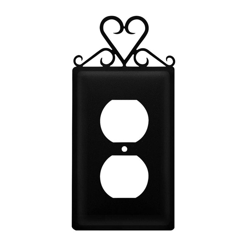 Wrought Iron Heart Outlet Cover light switch covers lightswitch covers outlet cover switch covers