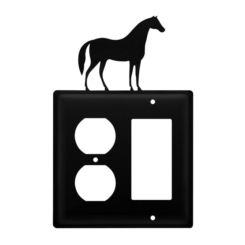 Wrought Iron Horse Outlet Cover & GFCI light switch covers lightswitch covers outlet cover switch