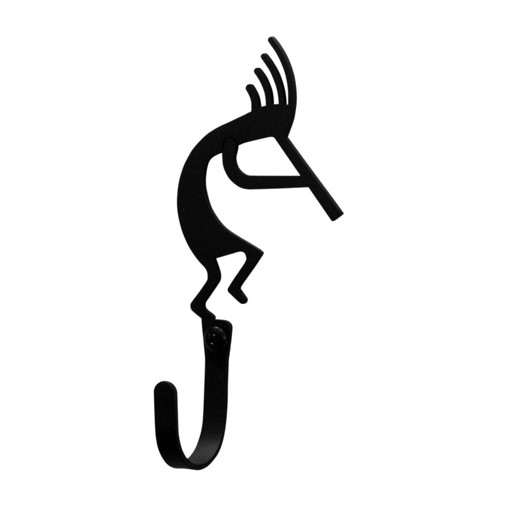 Wrought Iron Kokopelli Wall Hook Decorative Small coat hooks door hooks hook kokopelli hook