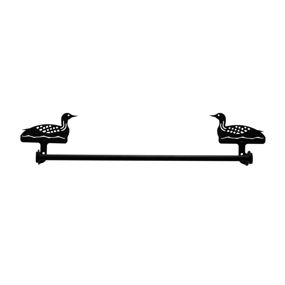 Wrought Iron Large Loon Towel Rail Towel Rack bathroom towel rails black wrought iron outdoor towel