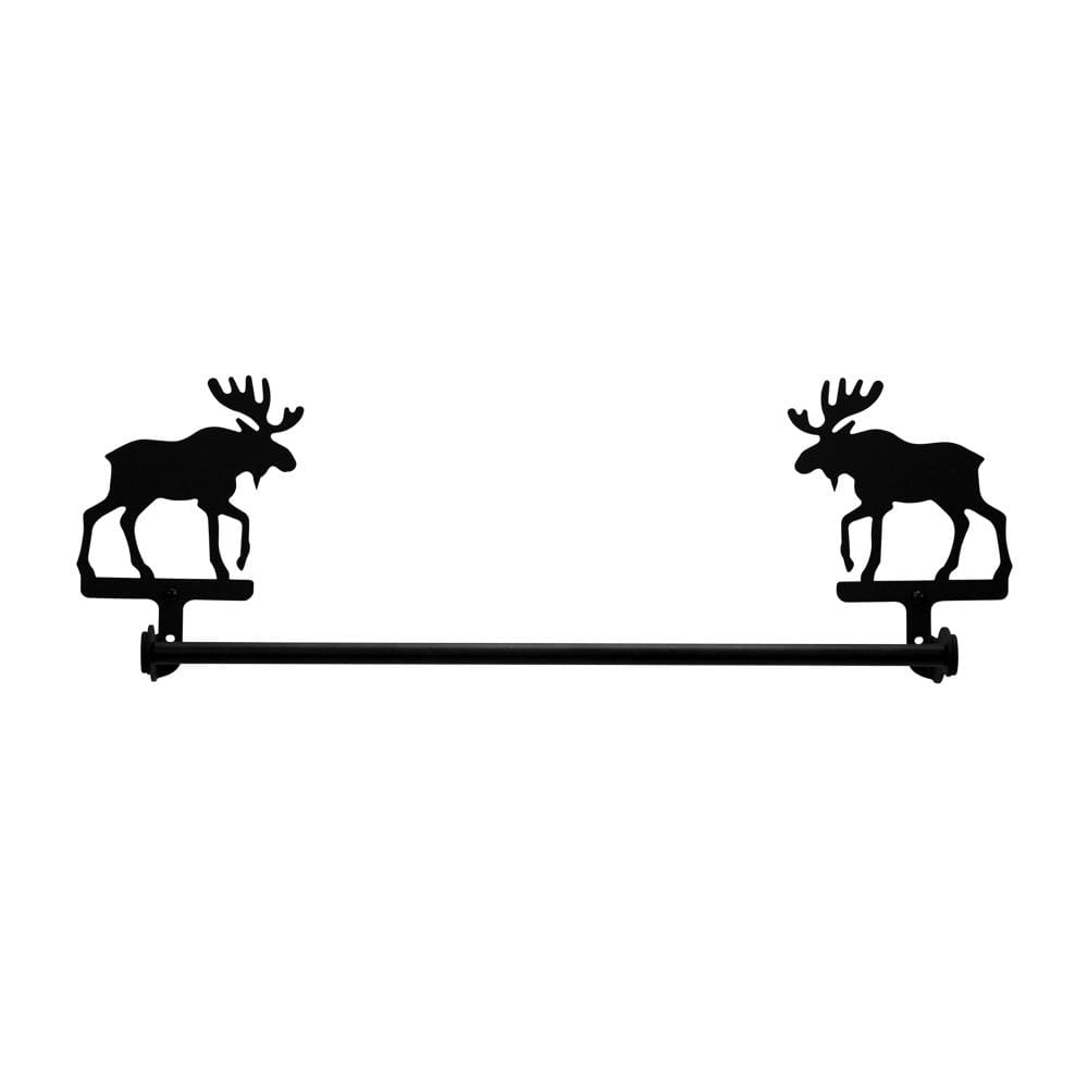 Wrought Iron Large Moose Towel Rail Towel Rack bathroom towel rails black wrought iron outdoor towel