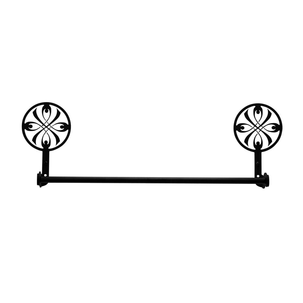 Wrought Iron Ribbon Roll Rack Wrought Iron Ribbon Towel Rack | Durable Handcrafted Design