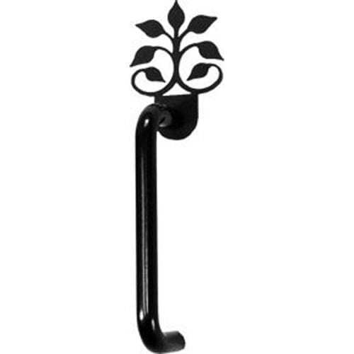 Wrought Iron Leaf Fan Cabinet Vertical Door Handle black door handles door handle kitchen door