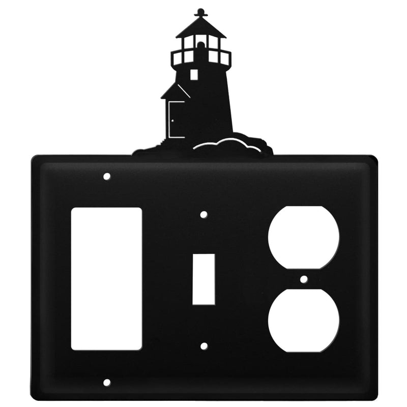 Wrought Iron Lighthouse GFCI Switch Outlet Cover light switch covers lightswitch covers outlet cover
