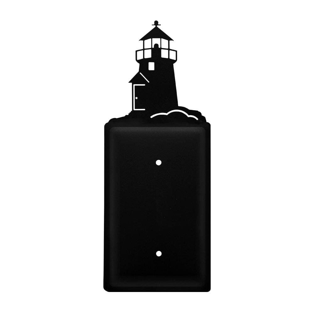 Wrought iron lighthouse single blank cover