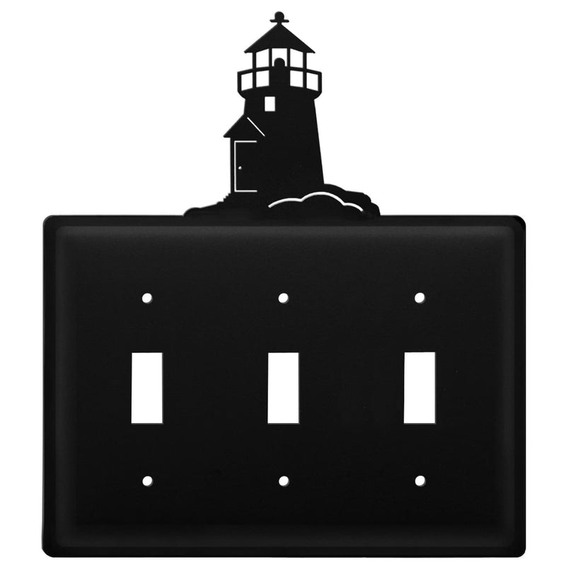 Wrought Iron Lighthouse Triple Switch Cover light switch covers lightswitch covers outlet cover