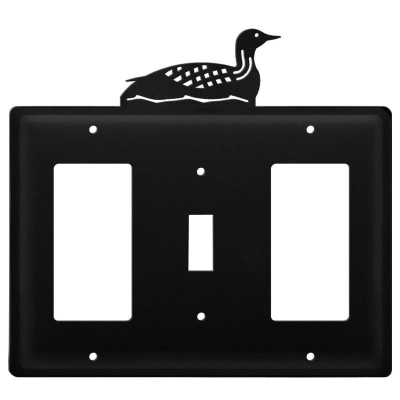Wrought Iron Loon GFCI Switch GFCI Cover light switch covers lightswitch covers outlet cover switch