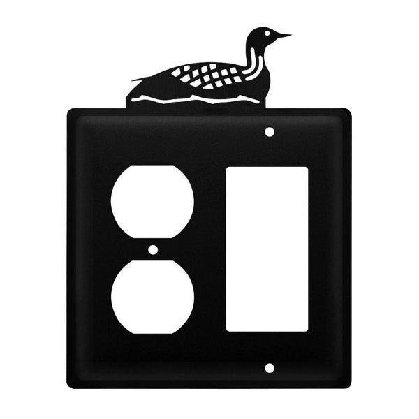 Wrought Iron Loon Outlet Cover & GFCI light switch covers lightswitch covers outlet cover switch