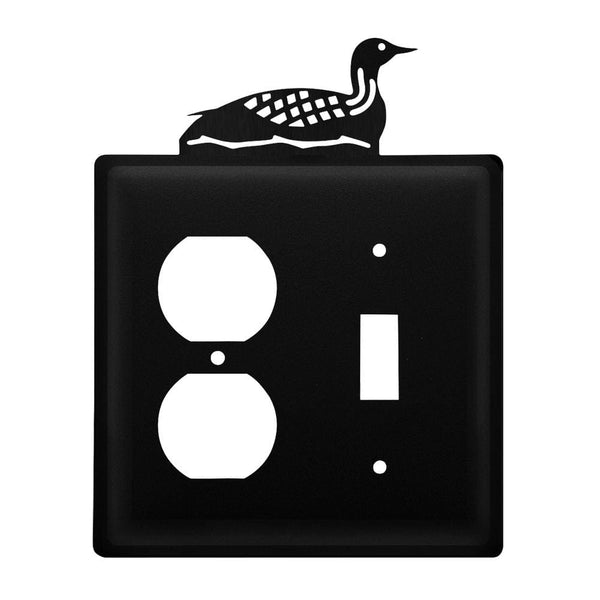 Wrought Iron Loon Outlet & Switch Cover light switch covers lightswitch covers outlet cover switch