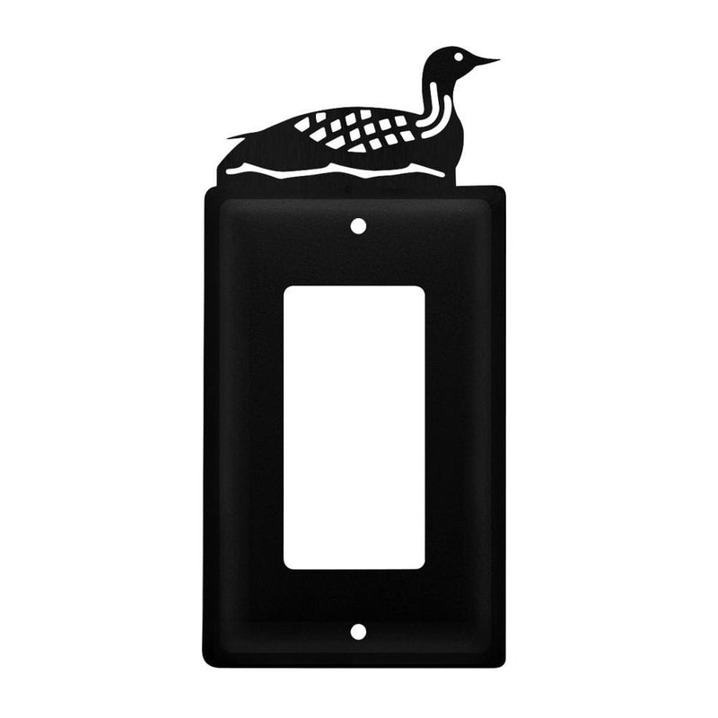 Wrought Iron Loon Single GFCI Cover light switch covers lightswitch covers outlet cover switch