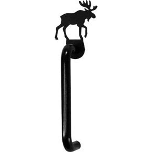 Wrought Iron Moose Cabinet Vertical Door Handle black door handles door handle kitchen door handles