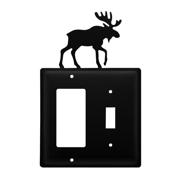Wrought Iron Moose GFCI Switch Cover light switch covers lightswitch covers outlet cover switch