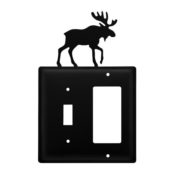 Wrought Iron Moose Switch GFCI Cover light switch covers lightswitch covers outlet cover switch