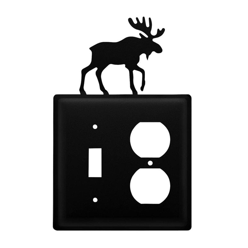 Wrought Iron Moose Switch Outlet Cover light switch covers lightswitch covers outlet cover switch