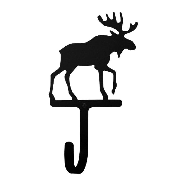 Wrought Iron Moose Wall Hook Decorative Large coat hooks door hooks hook moose hook Moose Wall Hook