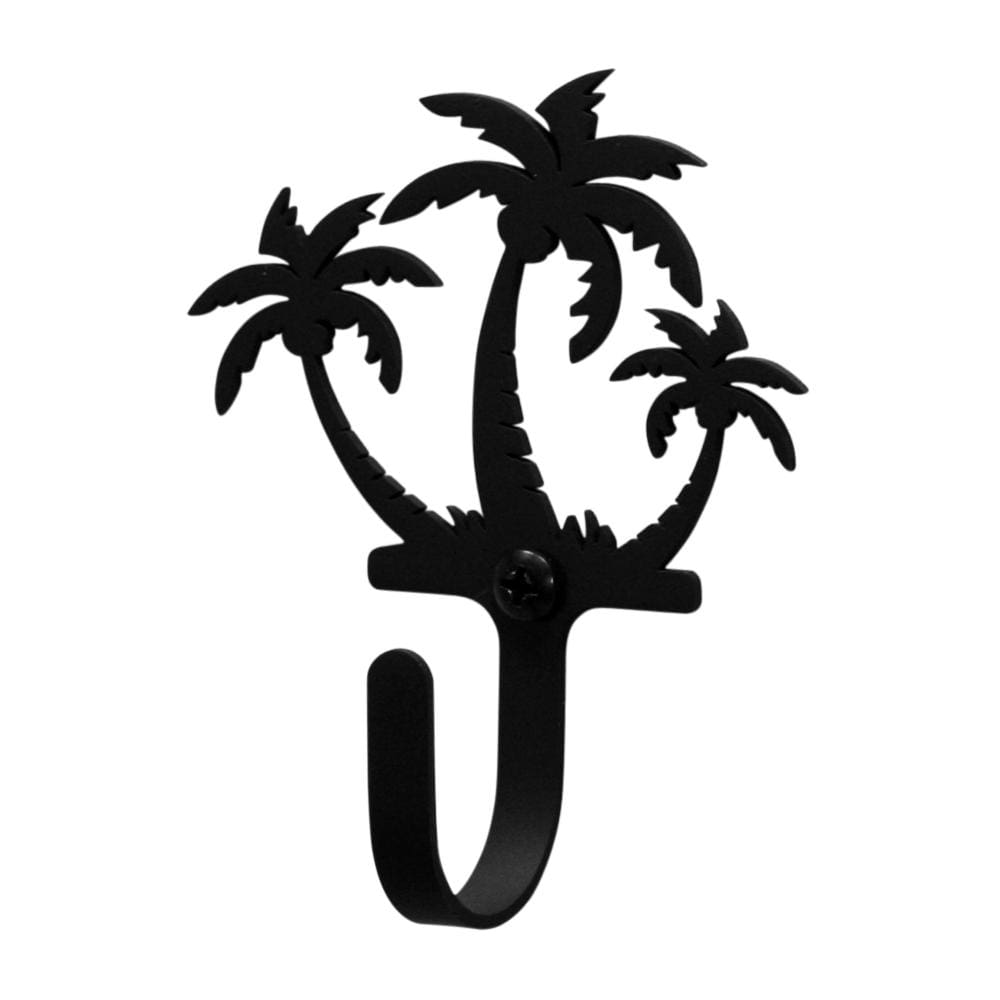 Wrought Iron Palm Trees Wall Hook Decorative Small coat hooks door hooks hook palm tree hook Palm