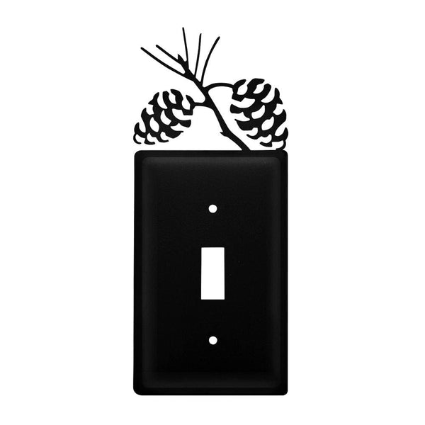 Wrought Iron Pine Cone Switch Cover light switch covers lightswitch covers outlet cover switch