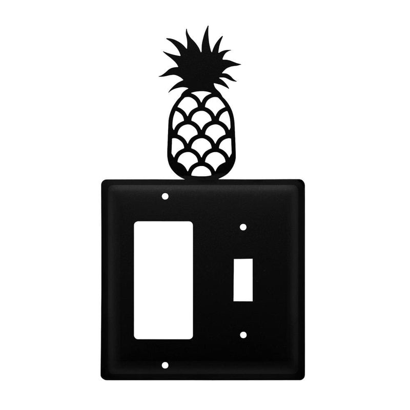 Wrought Iron Pineapple GFCI Switch Cover light switch covers lightswitch covers outlet cover switch