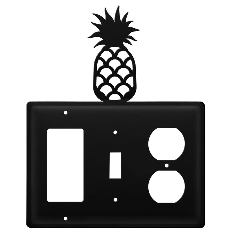 Wrought Iron Pineapple GFCI Switch Outlet Cover light switch covers lightswitch covers outlet cover