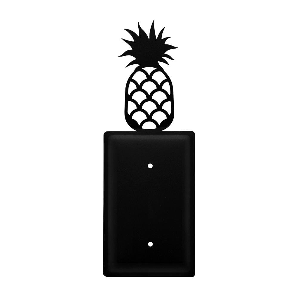 Wrought Iron Metal Pineapple Single Blank Cover