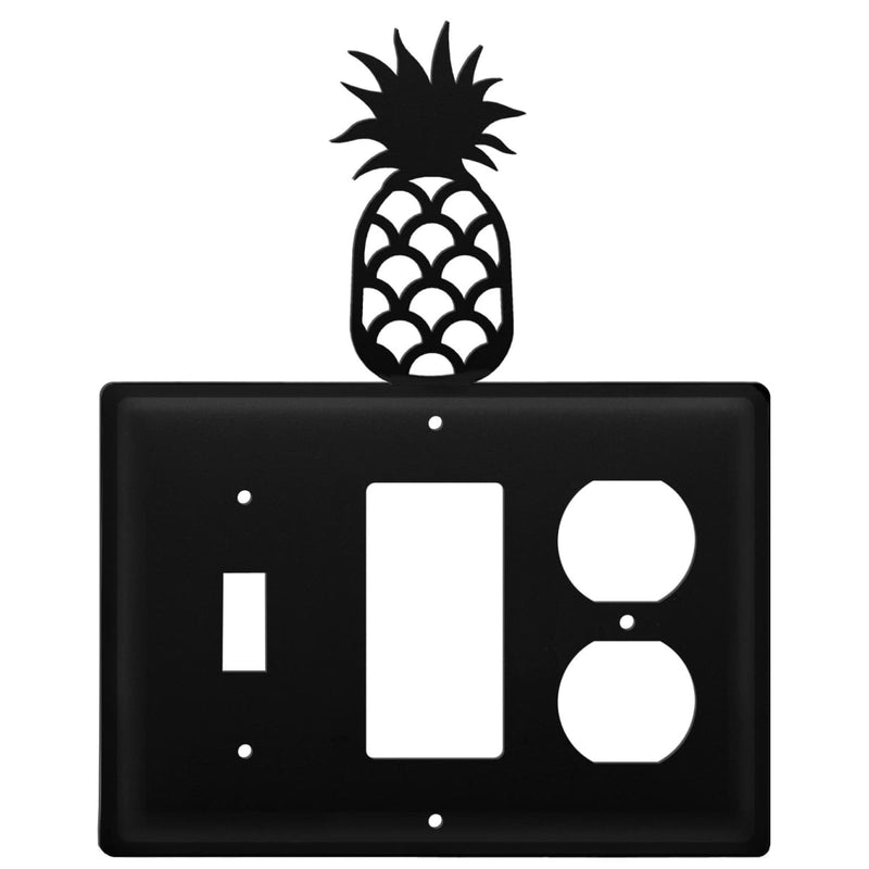Wrought Iron Pineapple Switch GFCI Outlet Cover light switch covers lightswitch covers outlet cover