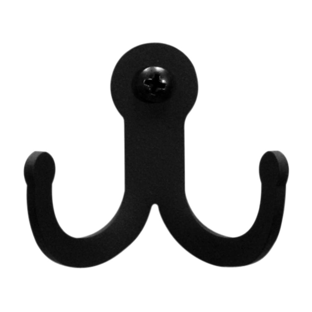 Wrought Iron Plain Double Wall Hook coat hooks door hooks hook plain hook wall hook