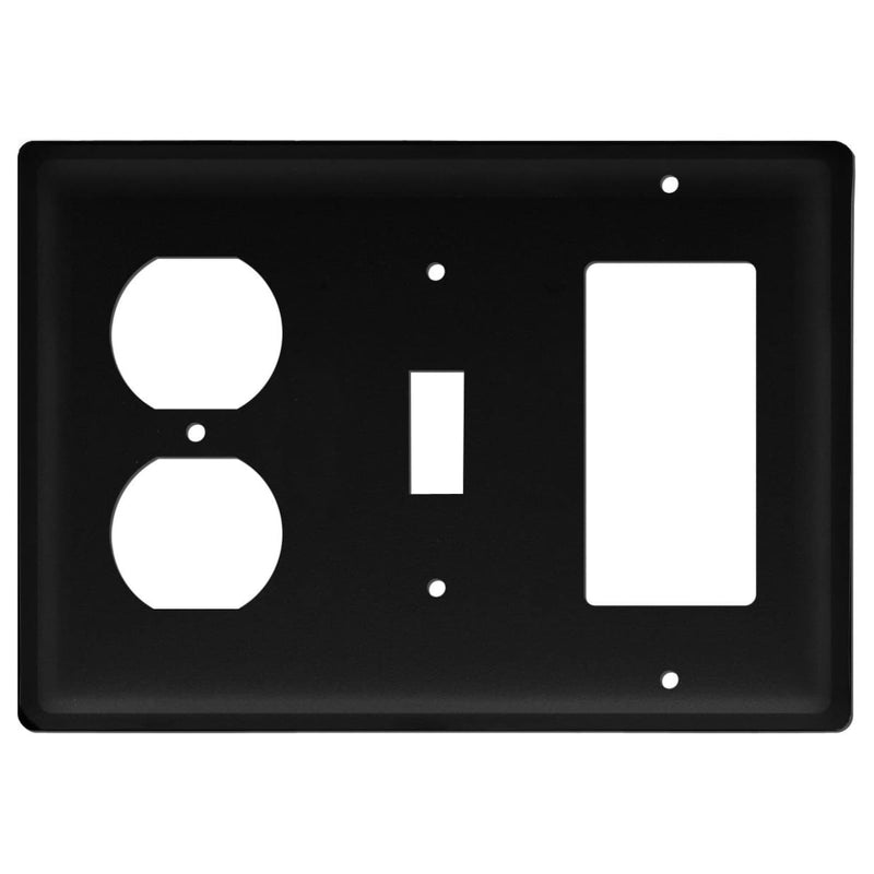 Wrought Iron Plain GFCI Switch Outlet Cover light switch covers lightswitch covers outlet cover
