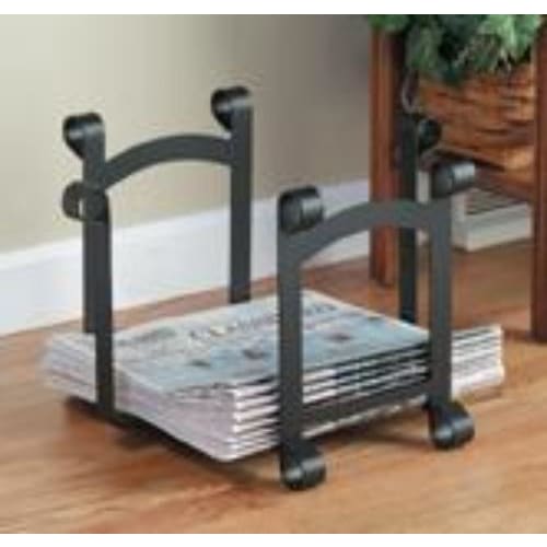 Wrought Iron Plain Magazine Storage Newspaper Rack magazine rack magazine storage news paper stand