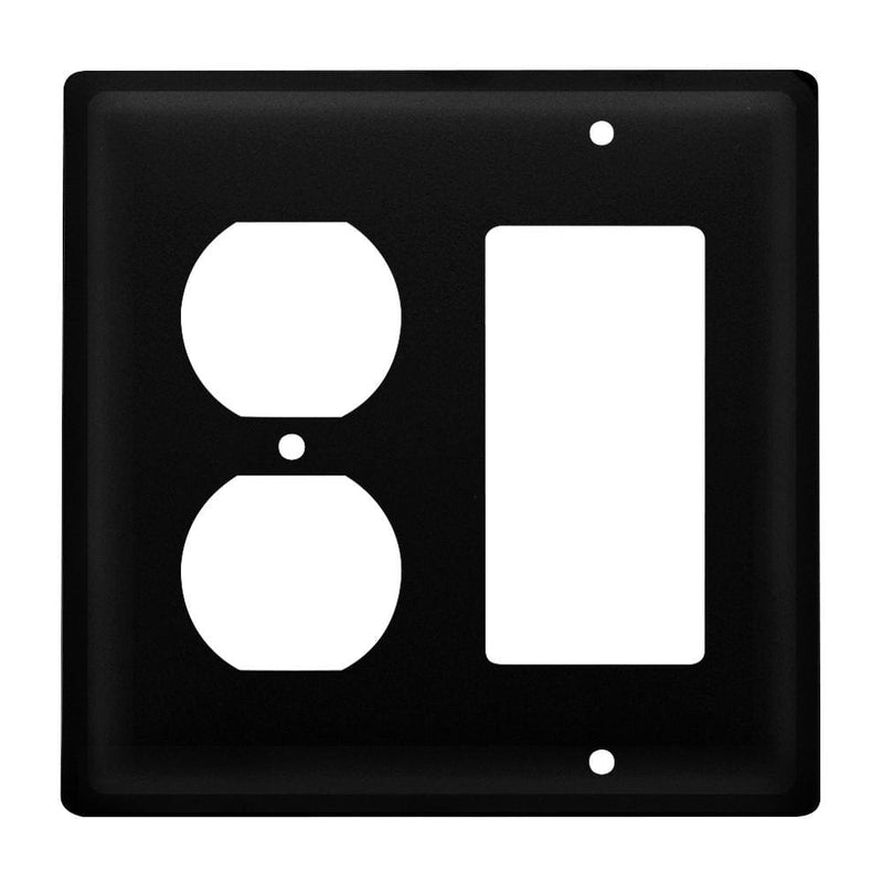 Wrought Iron Plain Outlet Cover & GFCI light switch covers lightswitch covers outlet cover switch