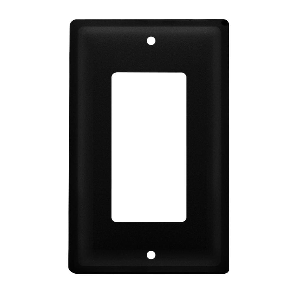 Wrought Iron Plain Single GFCI Cover featured light switch covers lightswitch covers outlet cover