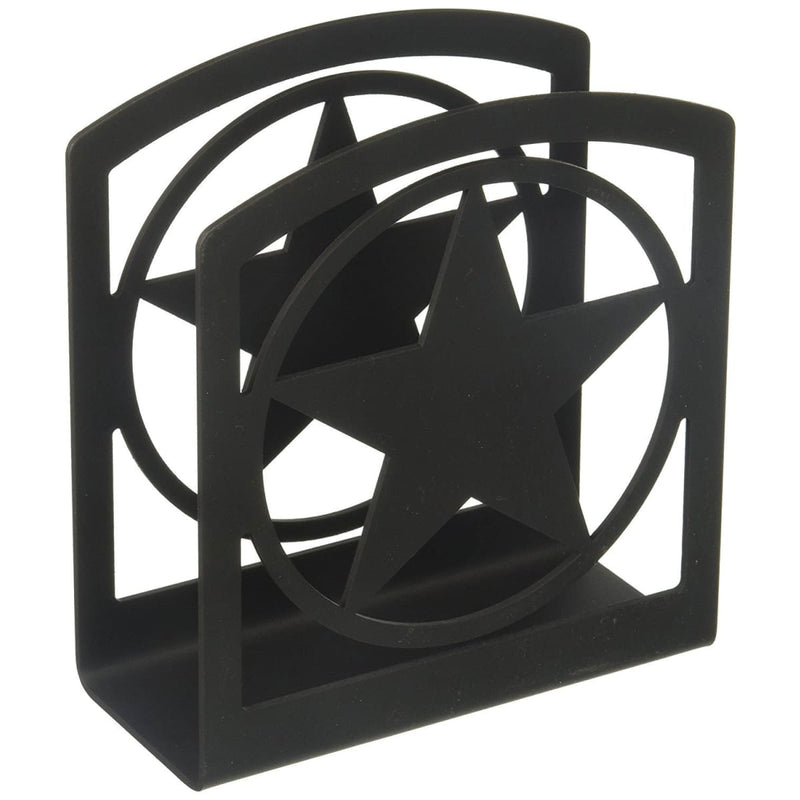 Wrought Iron Rodeo Star Napkin Holder cocktail napkin holder napkin holder serviette dispenser