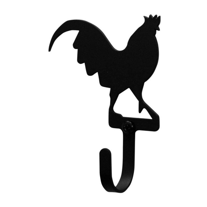Wrought Iron Rooster Wall Hook Decorative Small coat hooks door hooks hook rooster hook Rooster Wall