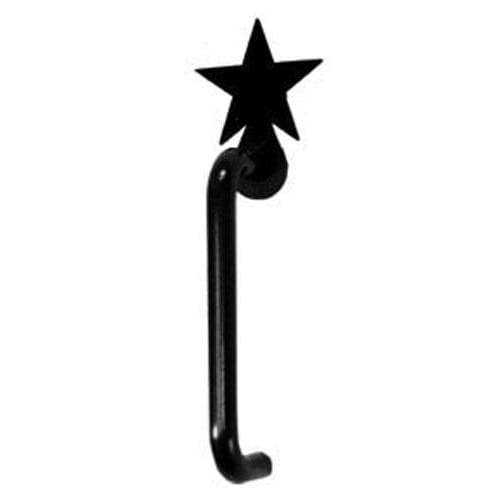 Wrought Iron Star Cabinet Vertical Door Handle black door handles door handle kitchen door handles