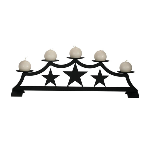 Wrought Iron Star Fireplace Pillar Holder candle holder candle wall sconce center pieces sconce wall
