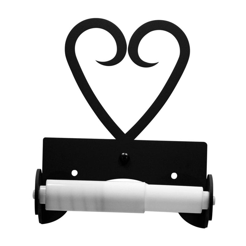 Wrought Iron Traditional Style Heart Toilet Tissue Holder toilet holder toilet paper toilet paper