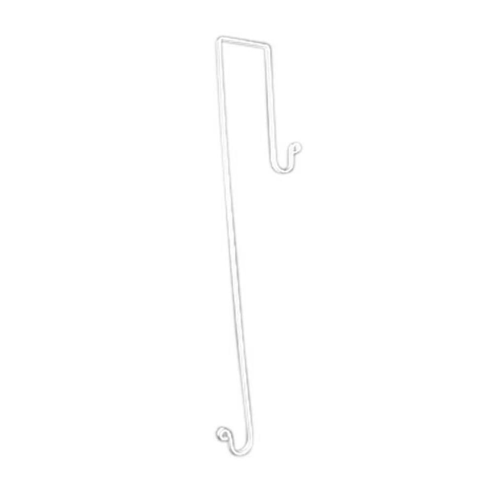 Wrought Iron White Door Wreath Hanger Christmas decorations christmas wreath stand door wreaths
